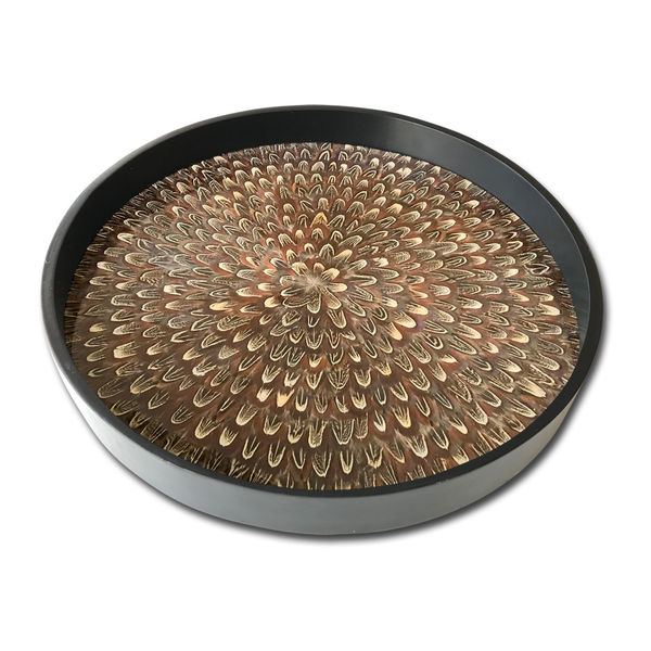 GWWD011 Петушиный Фазан Лоток ijlbrown 