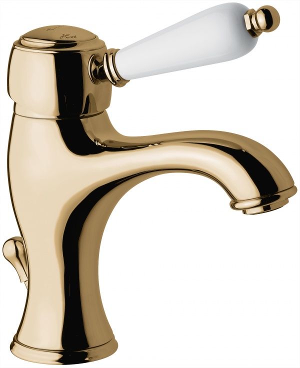 40063BR Смеситель Laguna с донным клапаном для раковины, цвет бронза EMMEVI