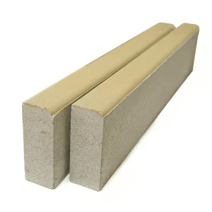 Бордюр тротуарный BRAER 1000x80x200 мм цвет песочный 82001781 STLM-2005217