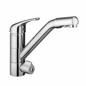 Idealaqua. 64P. Смеситель для кухонной мойки Quadrodesign