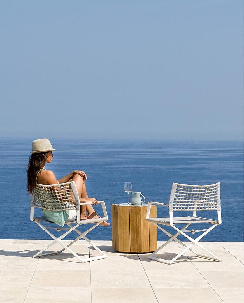 TRIBÙ Раскладное садовое кресло с подлокотниками Regista 02012 - Вид №4