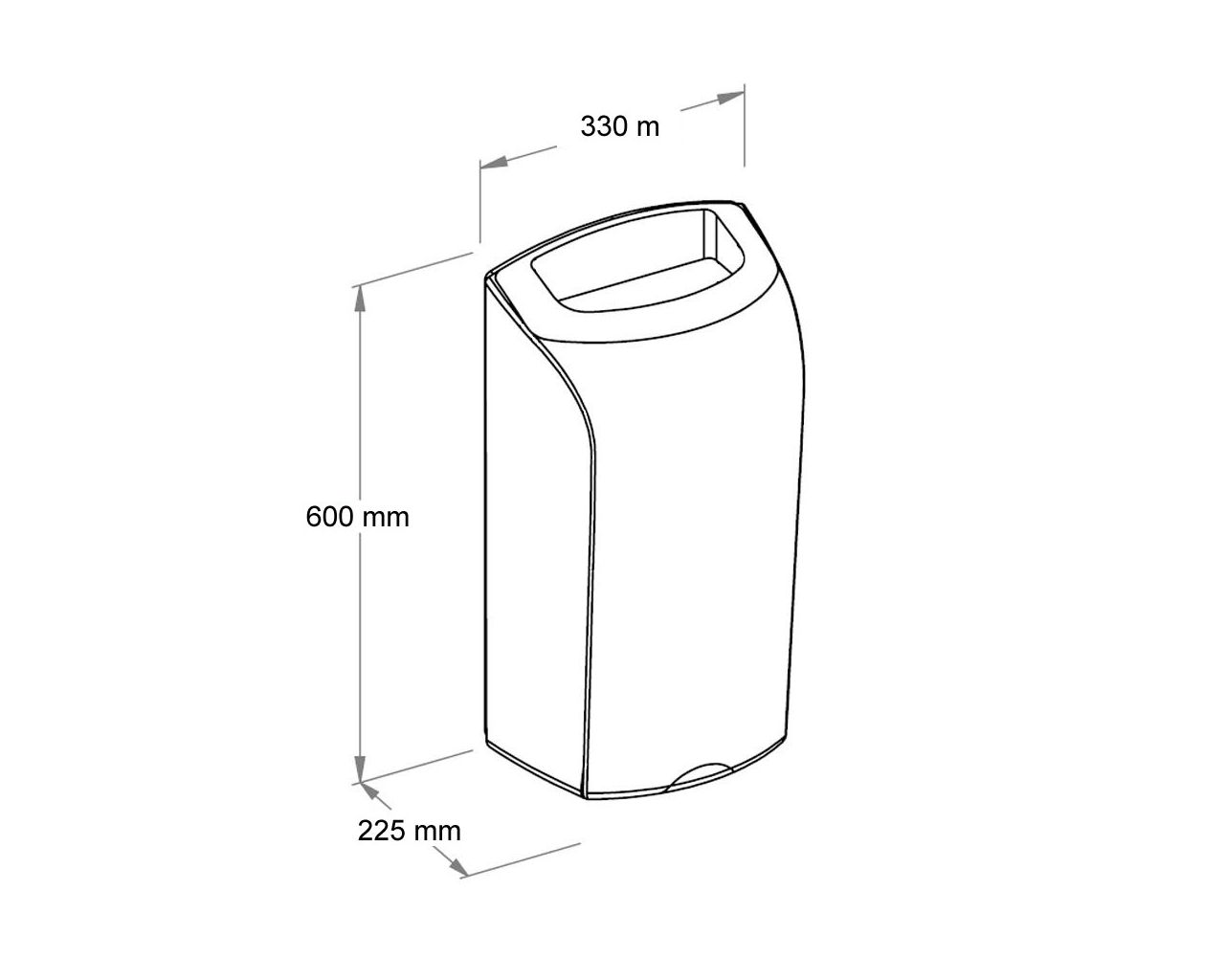 KUO151 Подвесная открытая корзина 40 л UNIQUE ORANGE SPARK LINE Merida  - Вид №1