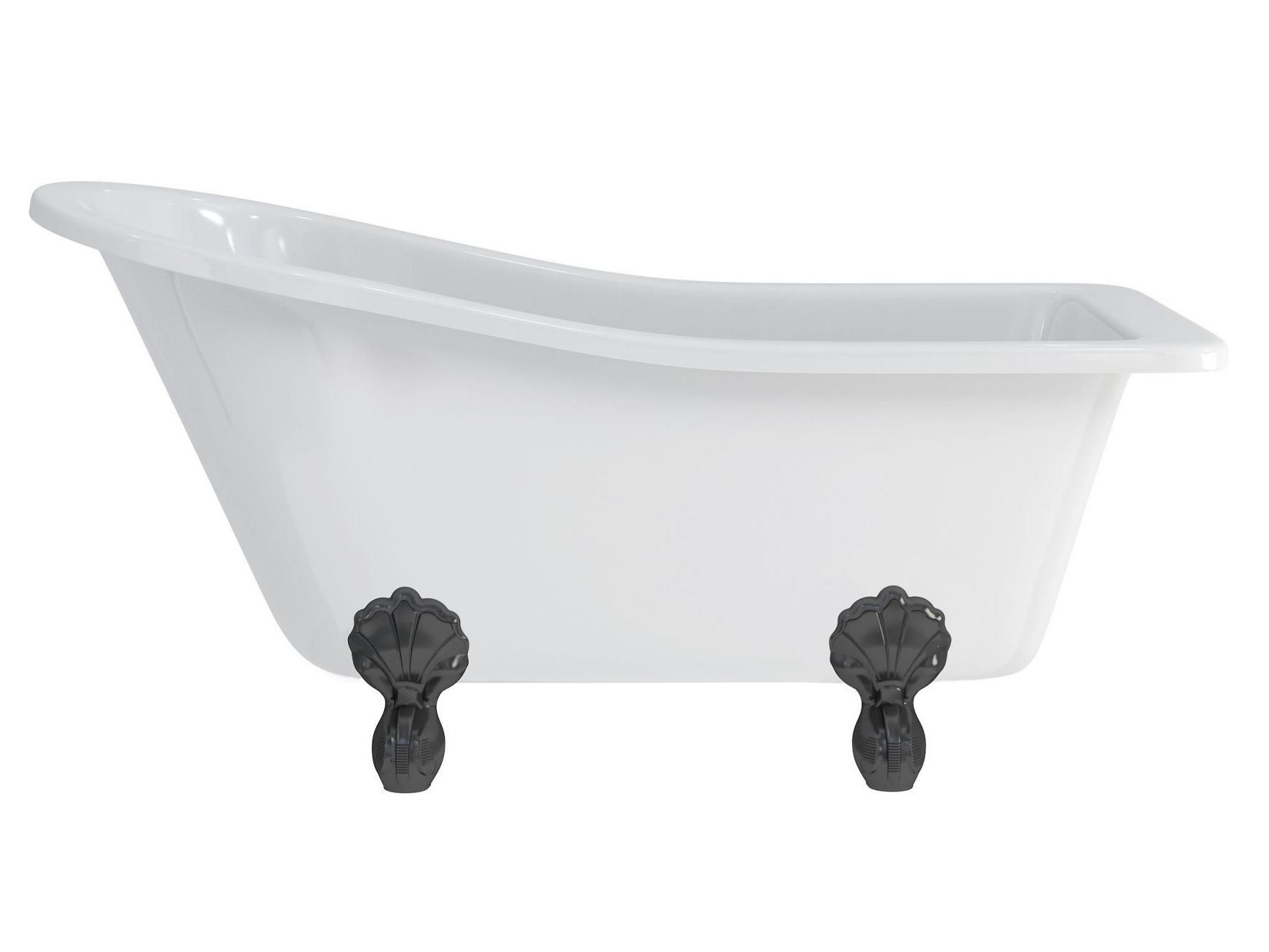 Овальная акриловая ванна на ногах Burlington BUCKINGHAM ARCH-00102839 - Вид №11