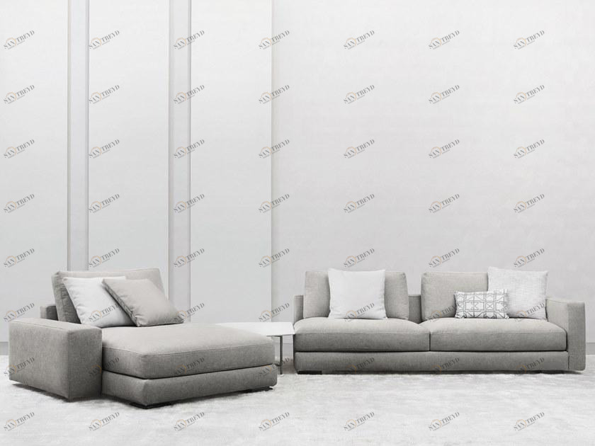 Flou 5-местный модульный угловой диван в ткани Myplace sun-id-1486009