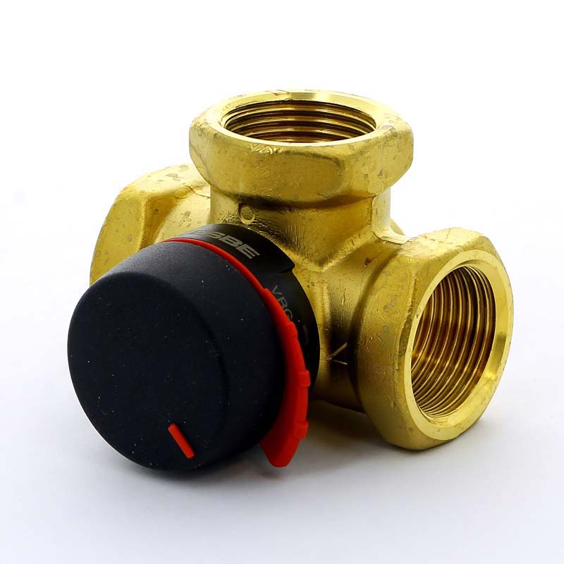 Клапан трехходовой смесительный VRG 131 резьбовой латунный ESBE 1" Kvs 6.3 10 бар 11601000 - Вид №1