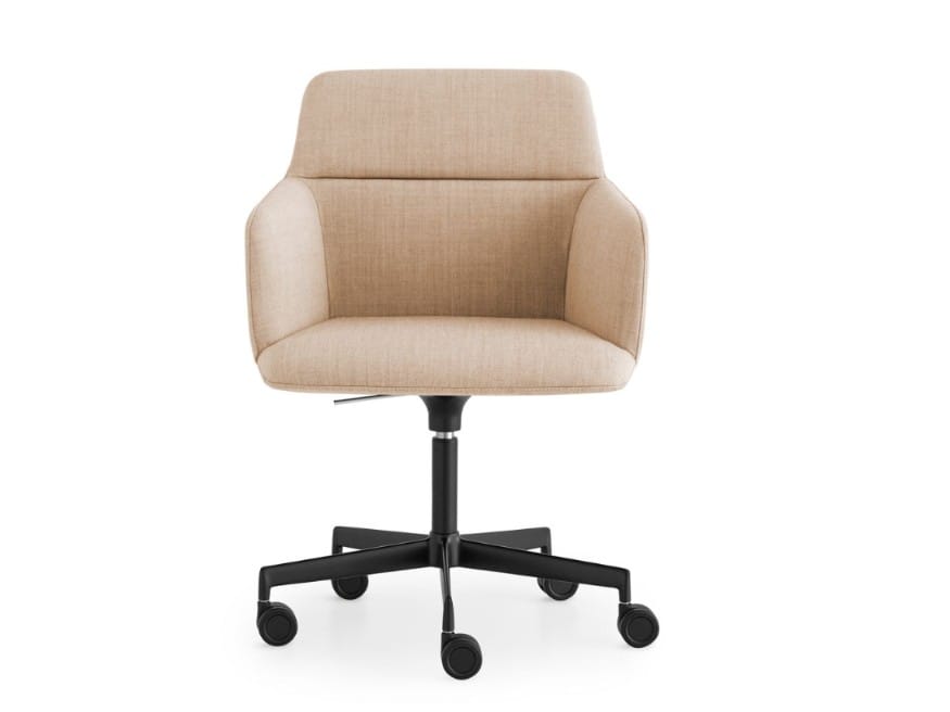 Стул с регулируемой высотой с колесами с подлокотниками Lapalma фольга ARCH-00054524 - Вид №1