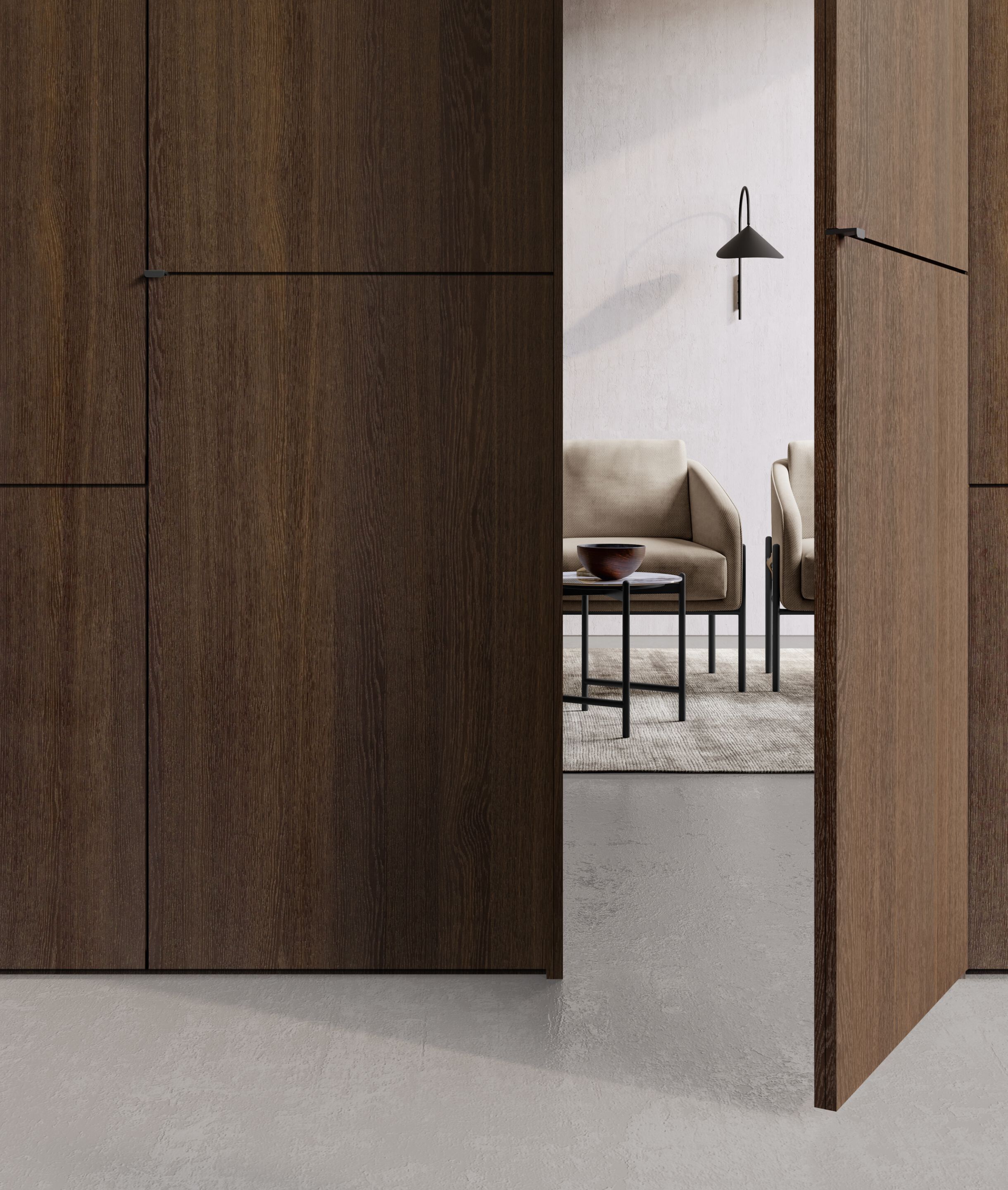 Секционный шкаф с деревянной распашной дверью Dall'Agnese Wardrobe Collection ARCH-00129547 - Вид №2