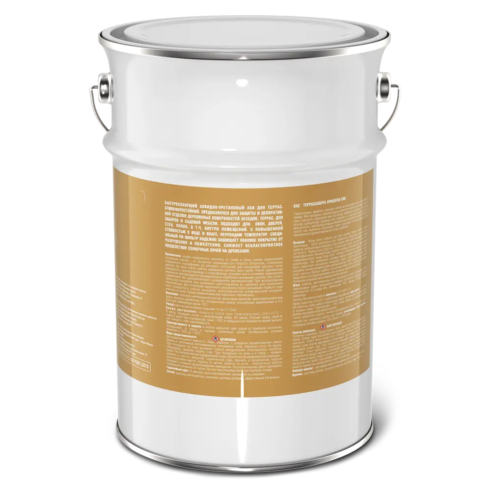 ЯРОСЛАВСКИЕ КРАСКИ - Алкидно-уретановый лак для террас и уличных конструкций 18530608 STLM-0011134 - Вид №2