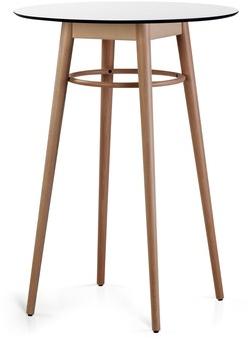 ALMA DESIGN Круглый высокий стол из бука Virna sun-id-1374088 - Вид №2