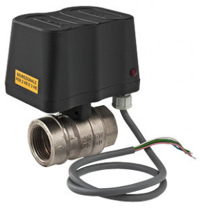 S.2281N.05 Кран шаровой с сервоприводом Valtec 3/4"