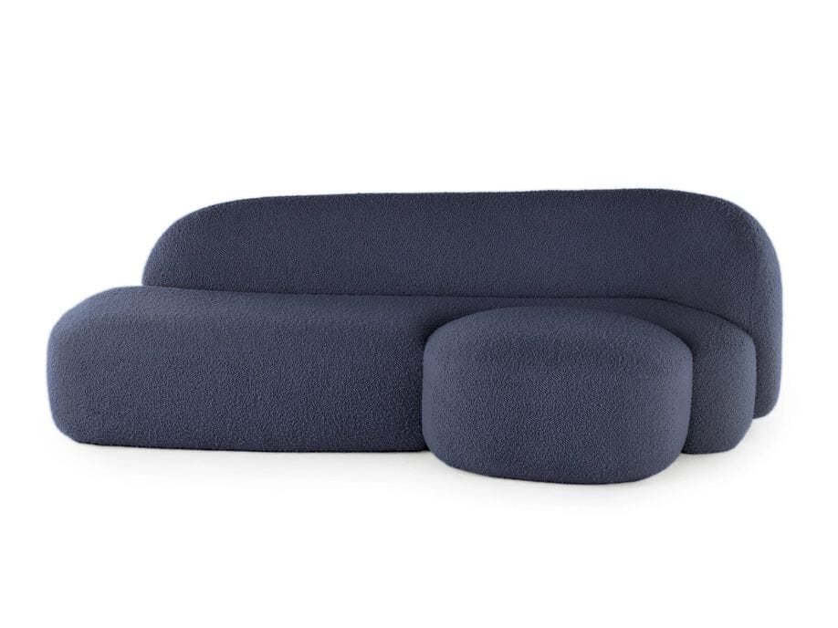 3-местный тканевый диван с полуостровом Kartell Aaland ARCH-00071231 - Вид №1