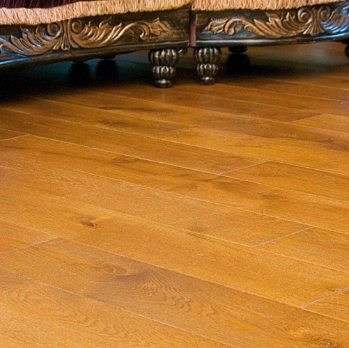 Массивная доска Magestik floor С покрытием Коньяк Дуб с брашью (Текстурированная) 300-1500х125 мм MGK Magestic floor 2600300197 - Вид №8