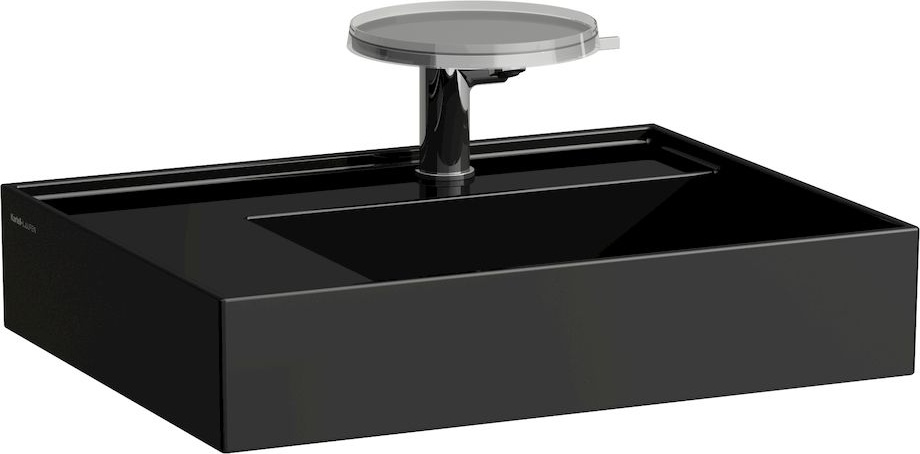 H8103357591121 Раковина с полочкой слева, со специальным скрытым сливом LAUFEN PRO - Вид №15