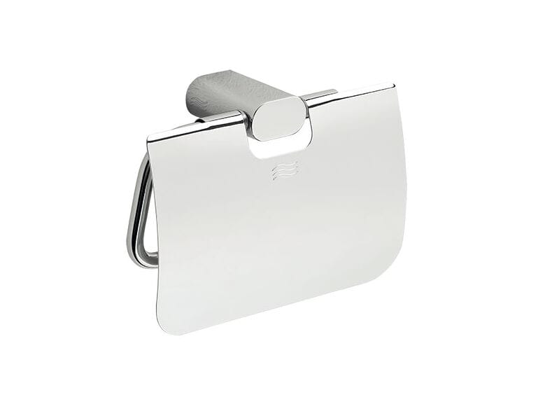 Хромированный латунный держатель рулона с крышкой INDA® ARCH-00035168