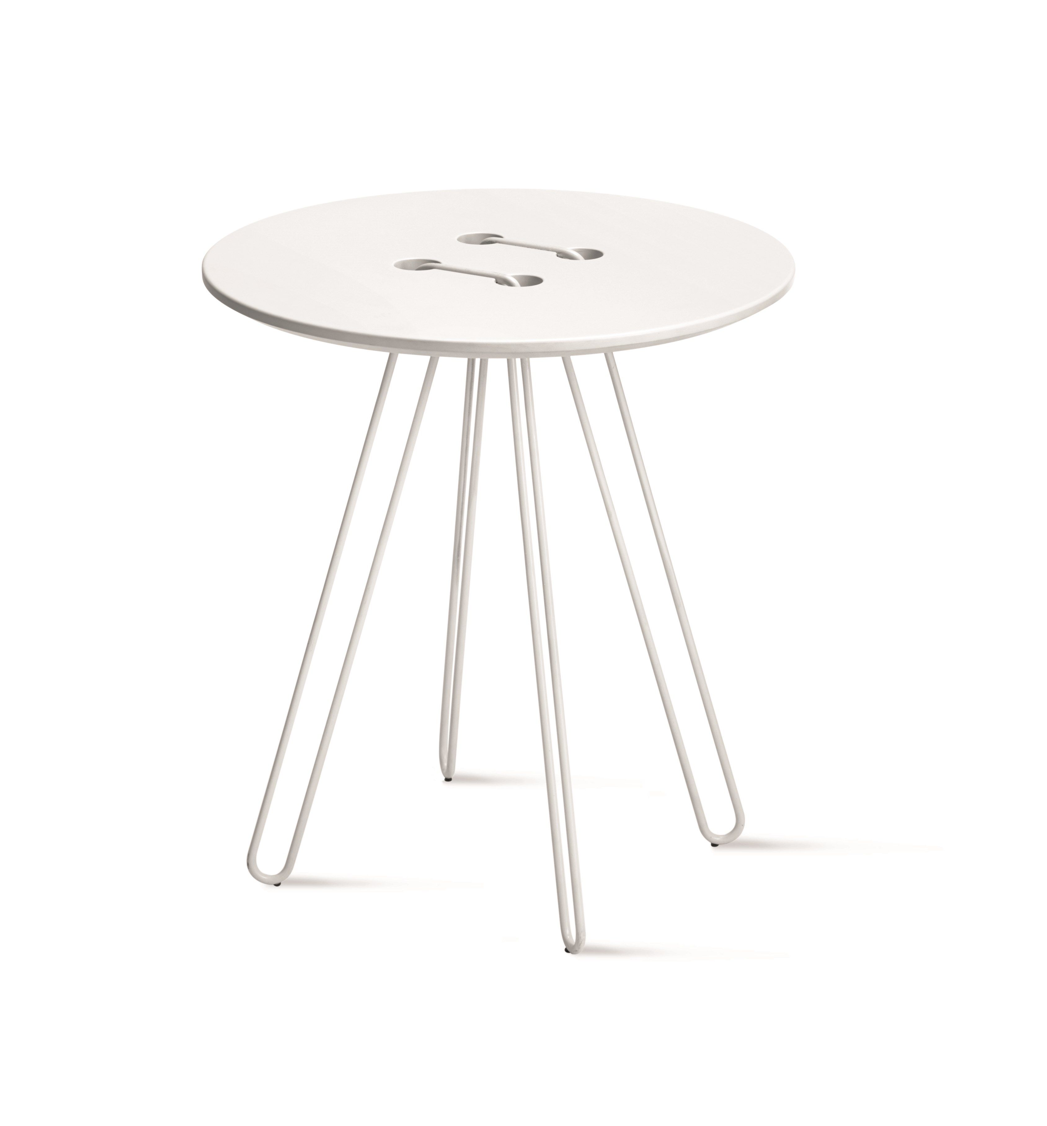 Высокий круглый журнальный столик с лаком Casamania & Horm Twine T ARCH-00128711 - Вид №1