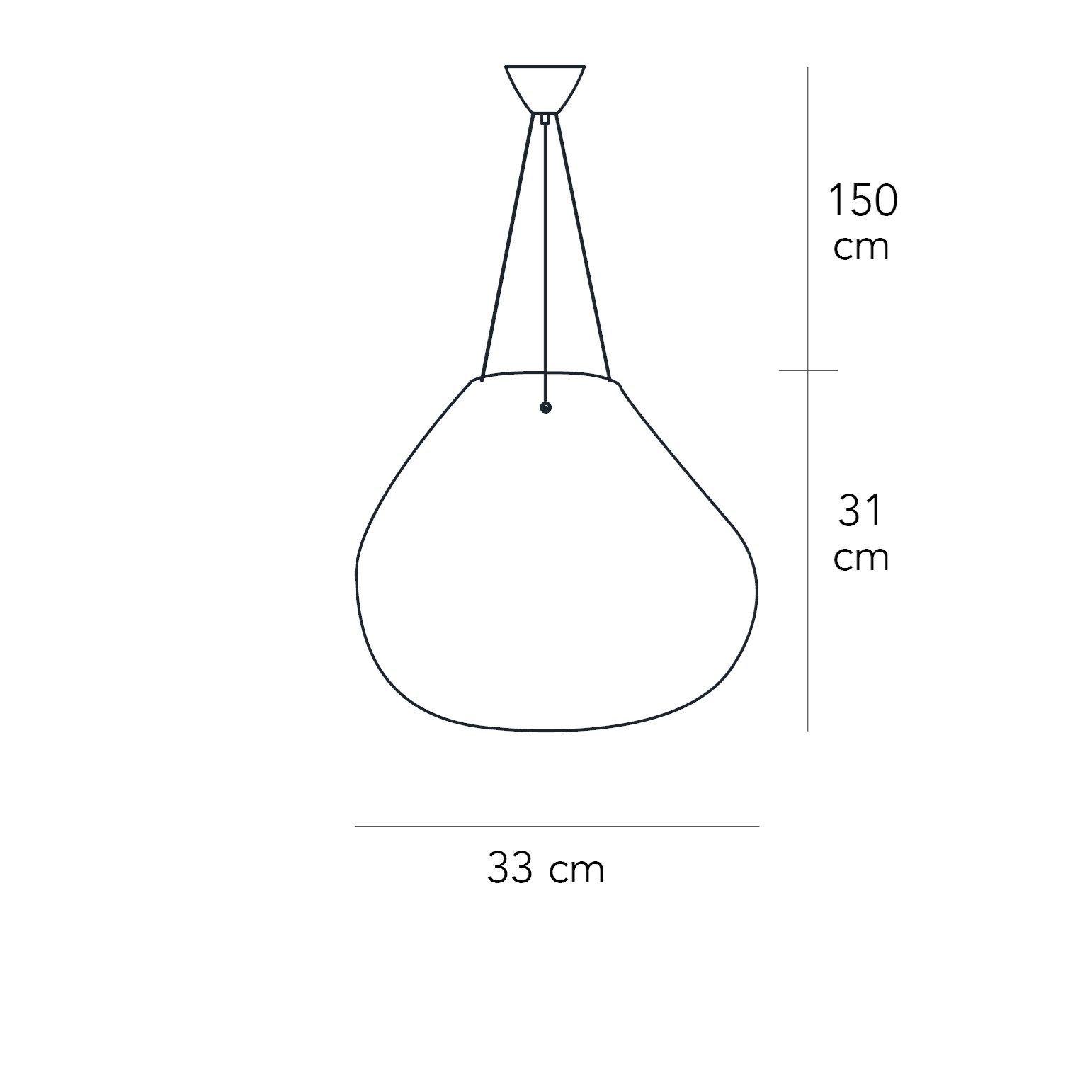 Выдувное стекло светодиодный подвесной светильник In Stock FontanaArte ARCH-00140569 - Вид №4