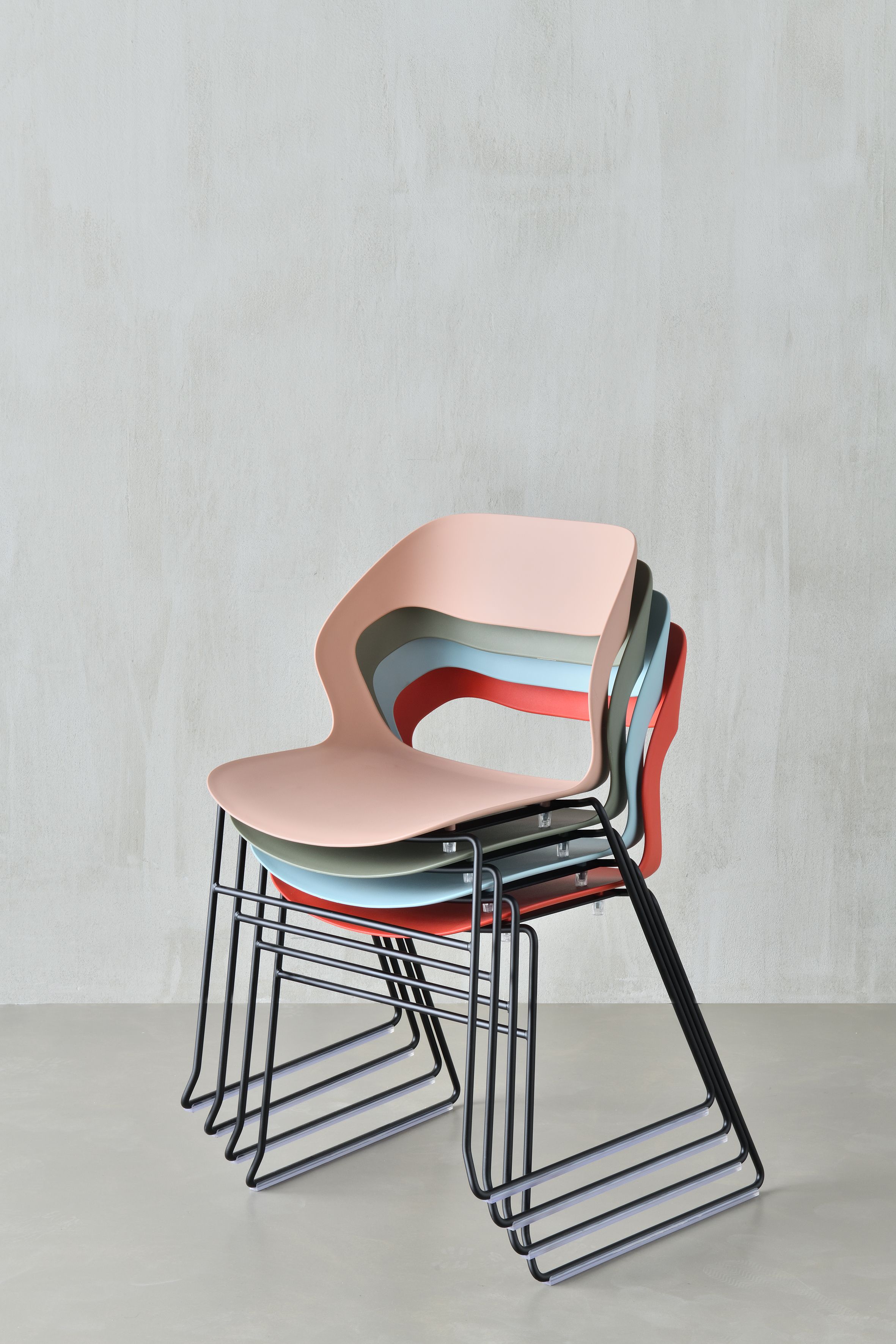 Штабелируемый стул для конференций из полипропилена Crassevig Mixis ARCH-00112811 - Вид №2