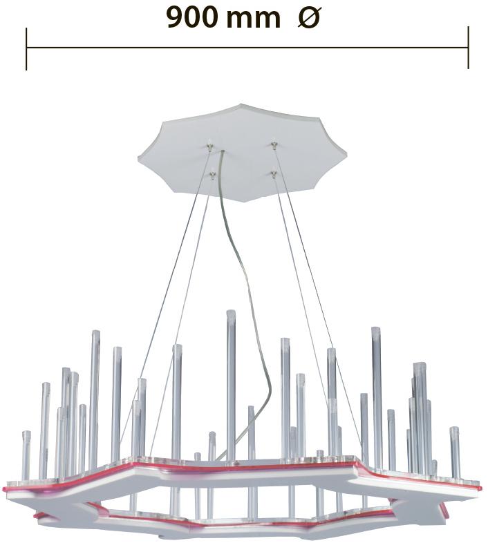 Kriladesign Led подвесной светильник в pmma Old age 3001 - Вид №4