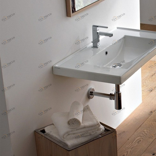 3005 Подвесная раковина настенная овальная Scarabeo Ceramiche 