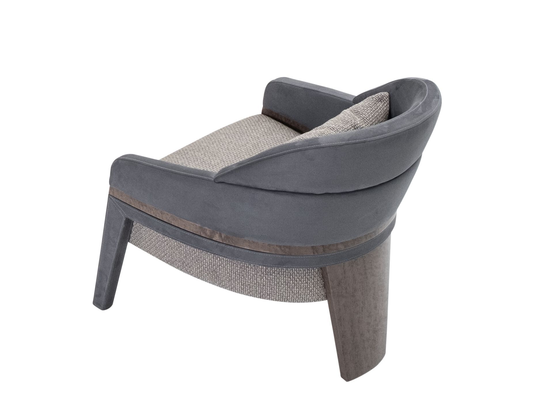 Тканевое кресло с подлокотниками Zebrano Hypnos ARCH-00007490