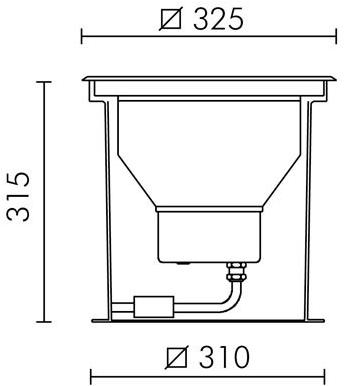 SIMES Напольный светильник ступеньки из литого под давлением алюминия Ring/flat sun-id-1429433 - Вид №20