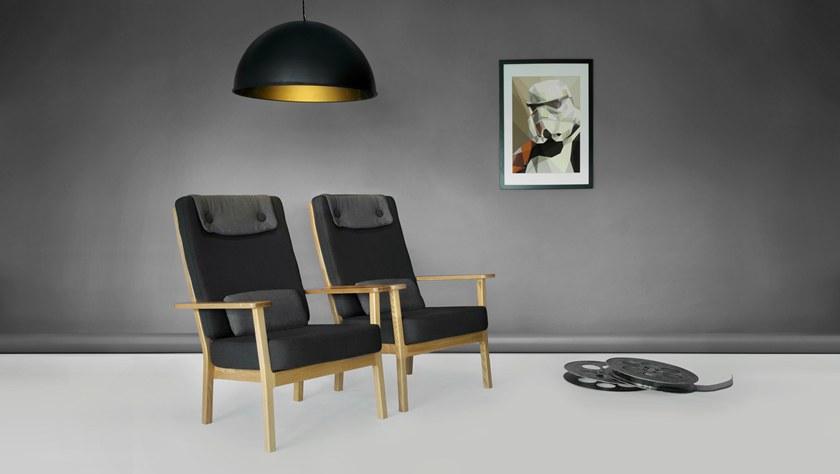 Deadgood Мягкое штабелируемое кресло с подлокотниками Tyneside Tl1 - Вид №6