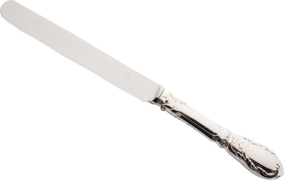 76312 Odiot Нож десертный 22см "Тюренн" (серебро 925пр) Серебро 925 