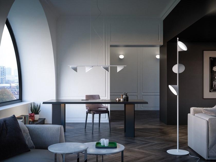 AXOLIGHT Светодиодный подвесной светильник прямого света из алюминия Orchid sun-id-1496897 - Вид №4