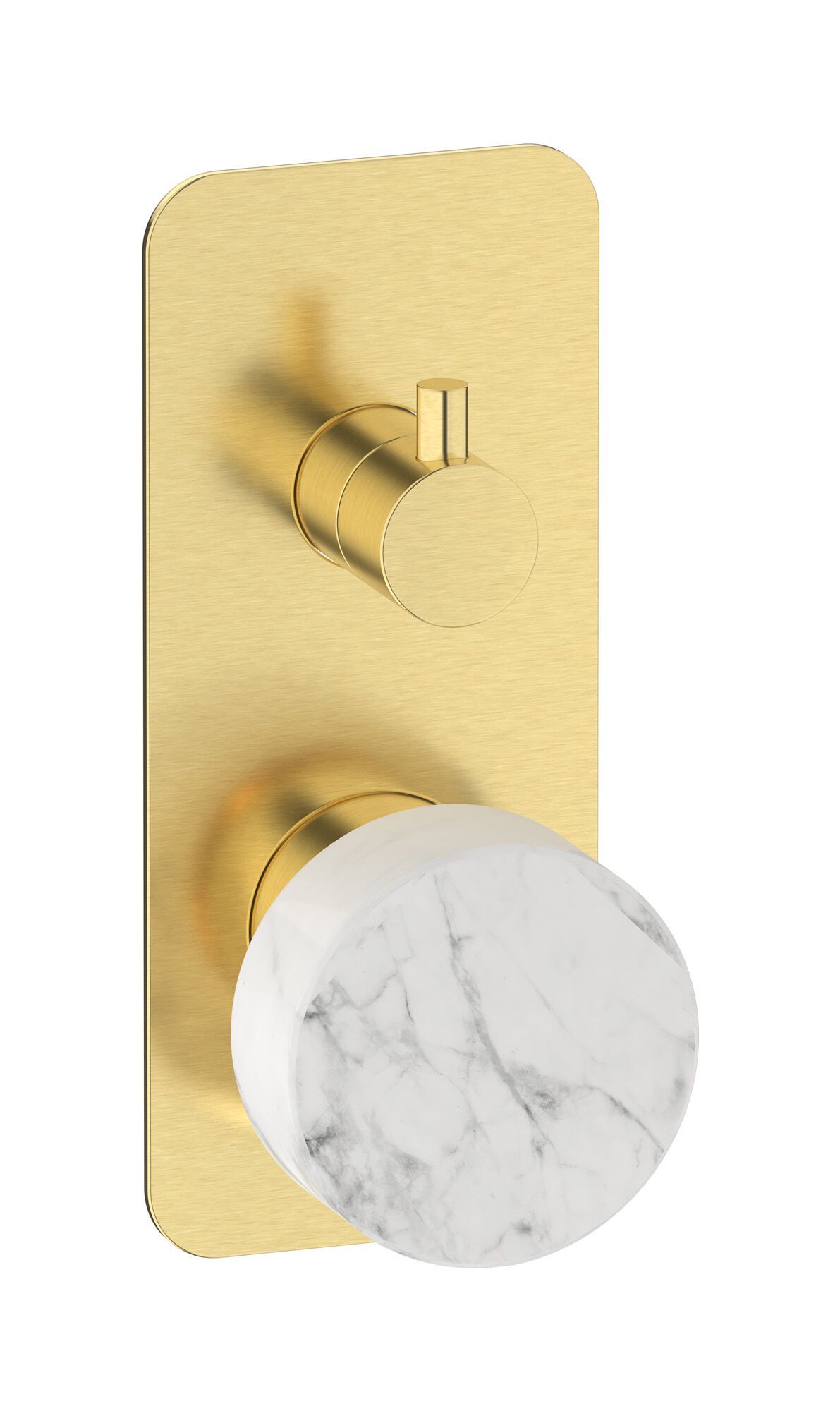 Мраморный встраиваемый смеситель для душа с переключателем IB мрамор + мрамор Elle ARCH-00099432 - Вид №7