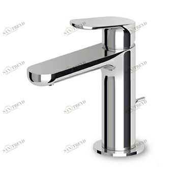 ZKK697 Смеситель для раковины, однорычажный, с аэратором, сливной слив 1 1/4 ", гибкие хвостовики. Zucchetti Nikko 