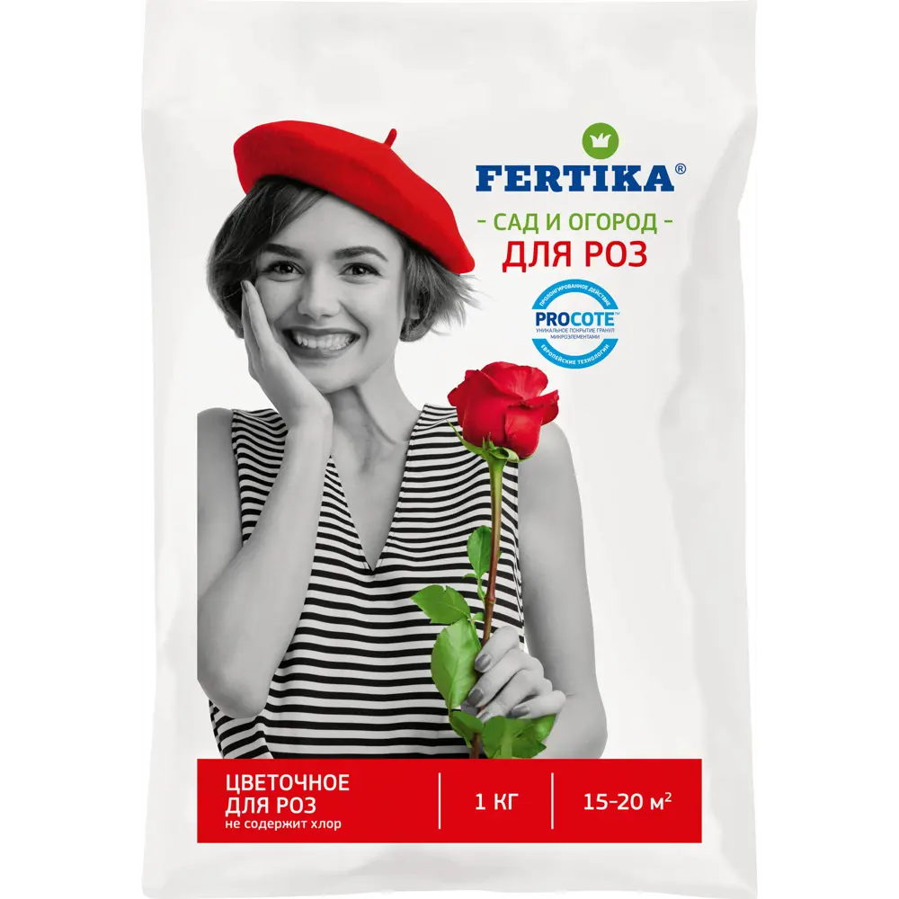 Удобрение Fertika Цветочное для роз 1 кг 89460060 STLM-2056039 