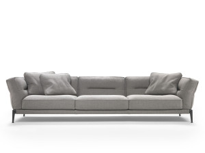 3-местный съемный тканевый диван