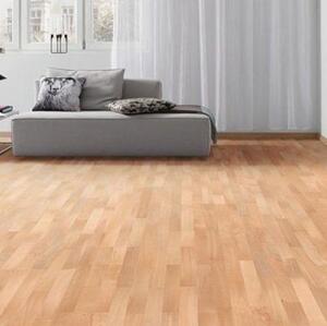 Паркетная доска Haro 4000 Series Top connect пропаренный Тундра Бук Рустик (Гладкая) 2200х180 мм.