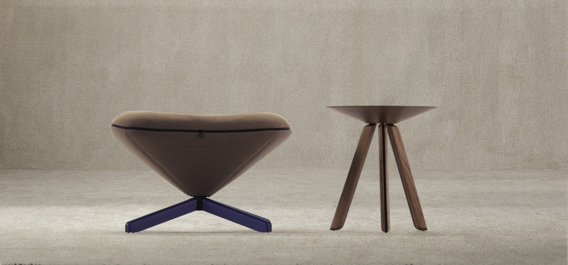 Круглый деревянный журнальный столик SANCAL ARCH-00036167 - Вид №3