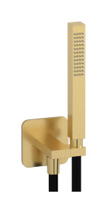Дуплекс квадратный WE ARE IB sh044mb Brushed Gold Shower