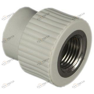 Муфта ВР 63х2" полипропилен FV-PLAST 217063