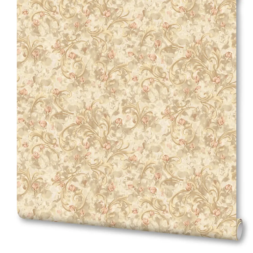 Обои флизелиновые Euro Decor Rosalina бежевые 1.06 м 1159-01 82107821 STLM-2032253