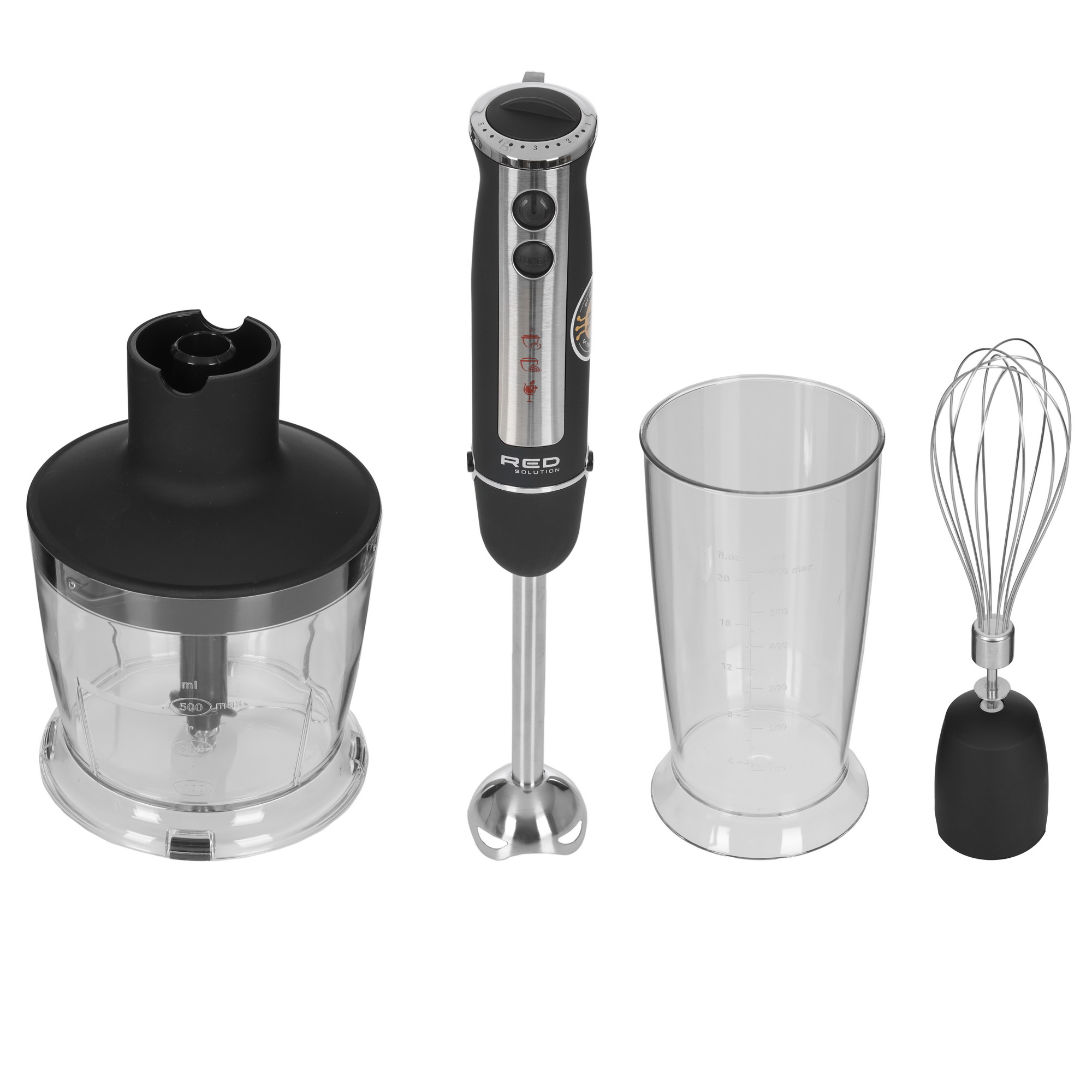 9956796 Блендер погружной RED SOLUTION RHB-2908 черный STDN-0003836