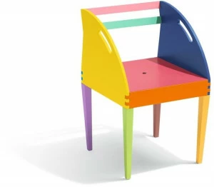 Giorgetti Кресло из бука с подлокотниками Dry