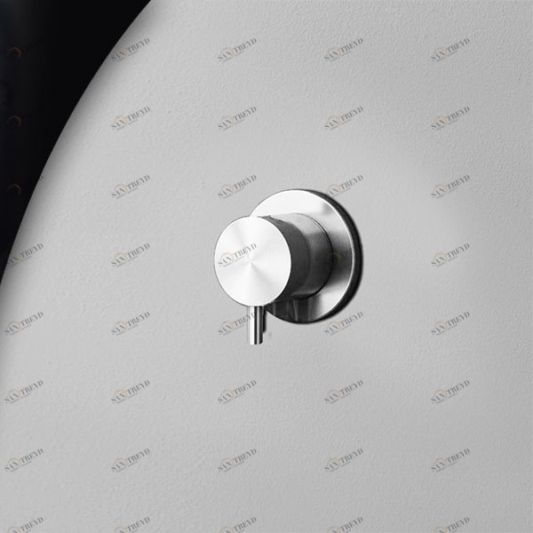 Девиатор трёхрежимный глянцевая сталь Toki Radomonte TKI11L