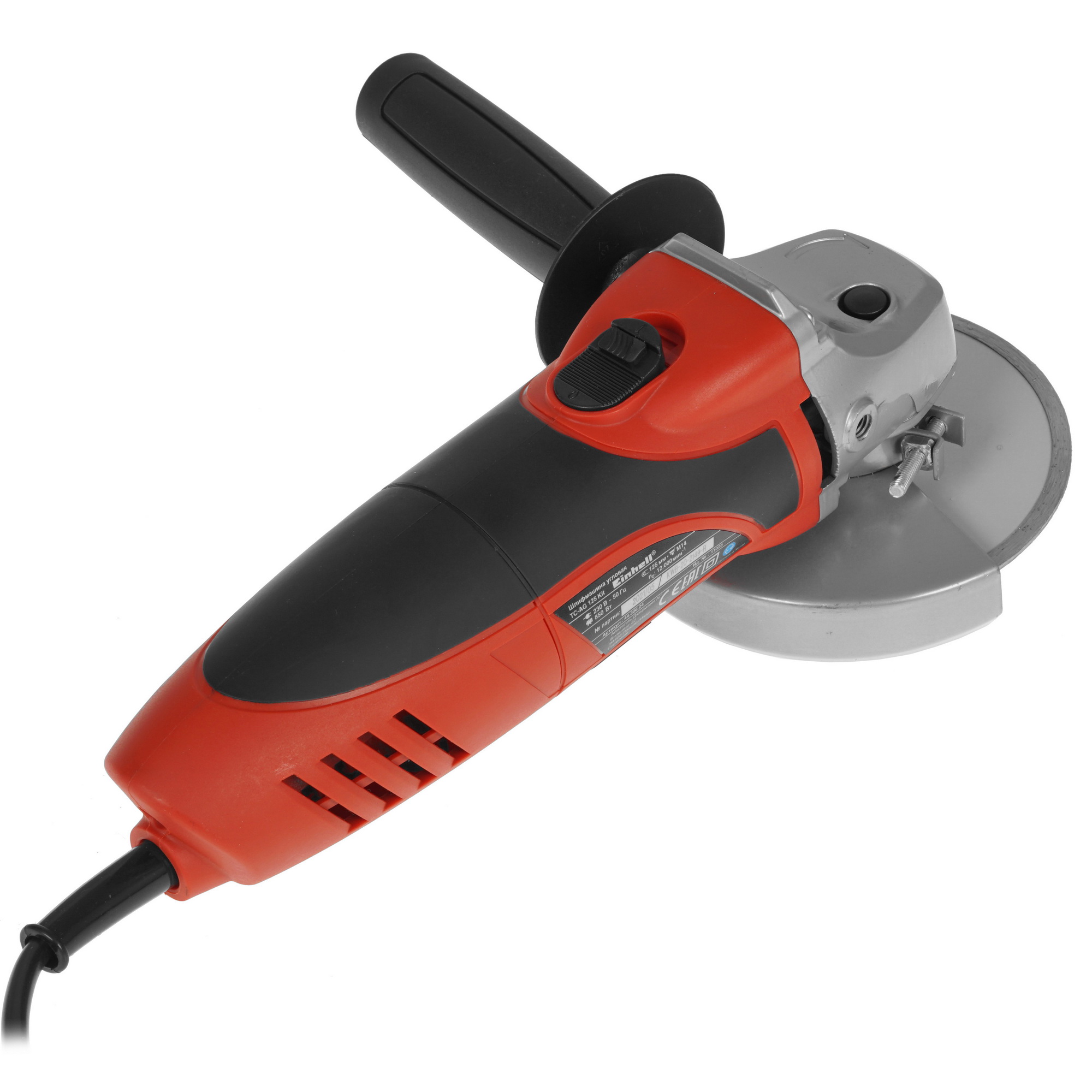 Углошлифовальная машина (УШМ) Einhell TC-AG 125 kit 5308591 STDN-0105131 - Вид №1