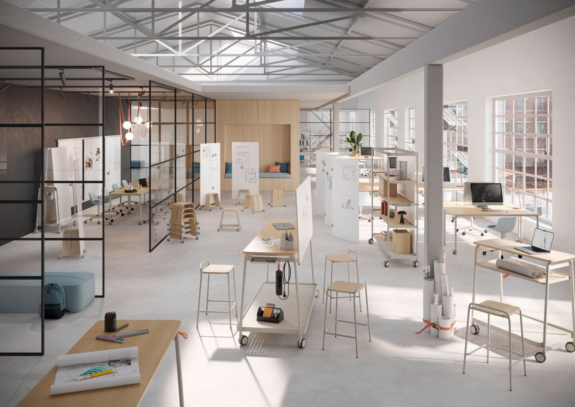 Стальной офисный Карель Brunner доски ARCH-00121923 - Вид №4