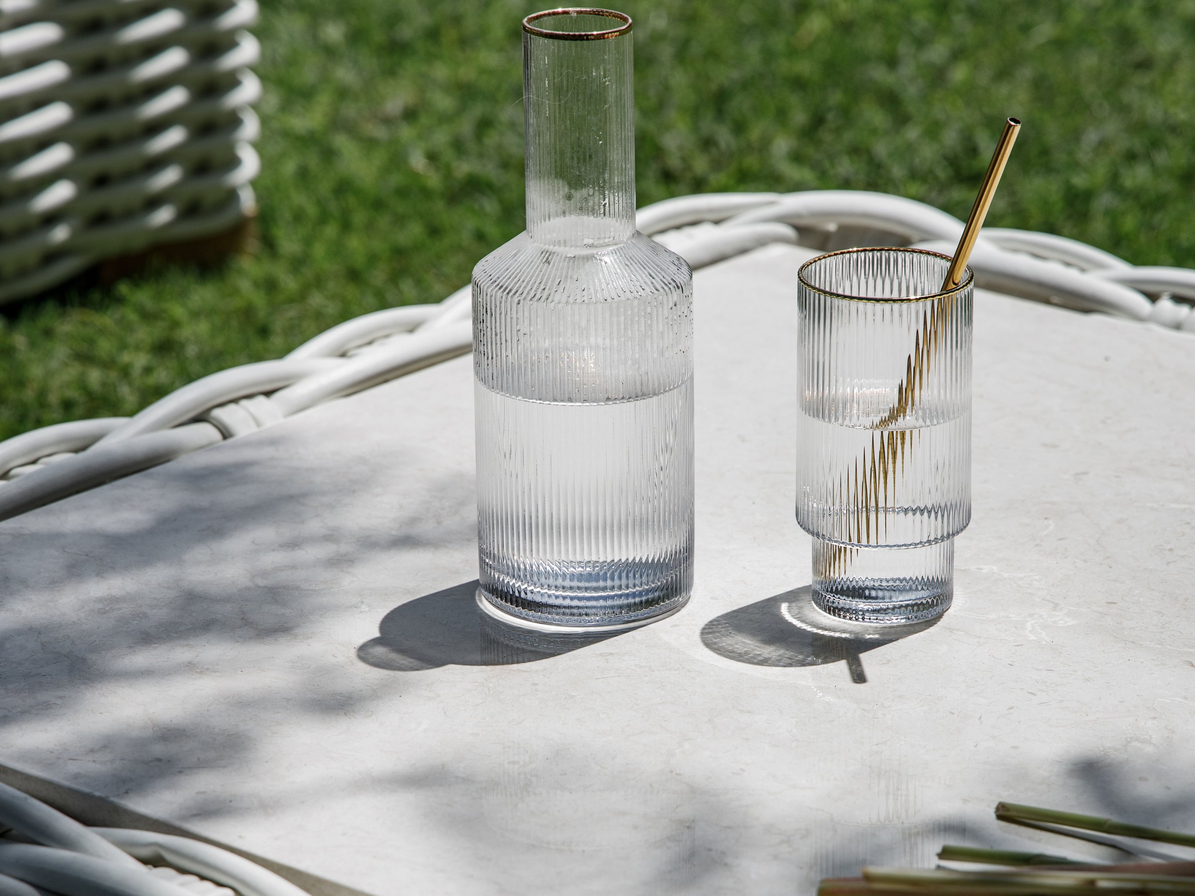 Мраморный прямоугольный низкий садовый столик cbdesign Bubble ARCH-00093308 - Вид №4