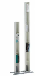 MOX Отдельностоящий книжный шкаф из стали с порошковым покрытием