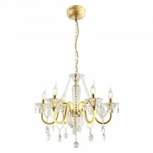 Подвесная люстра Favourite Mieder 2425-6P FAVOURITE ДИЗАЙНЕРСКИЕ, MIEDER 312436 Золотой