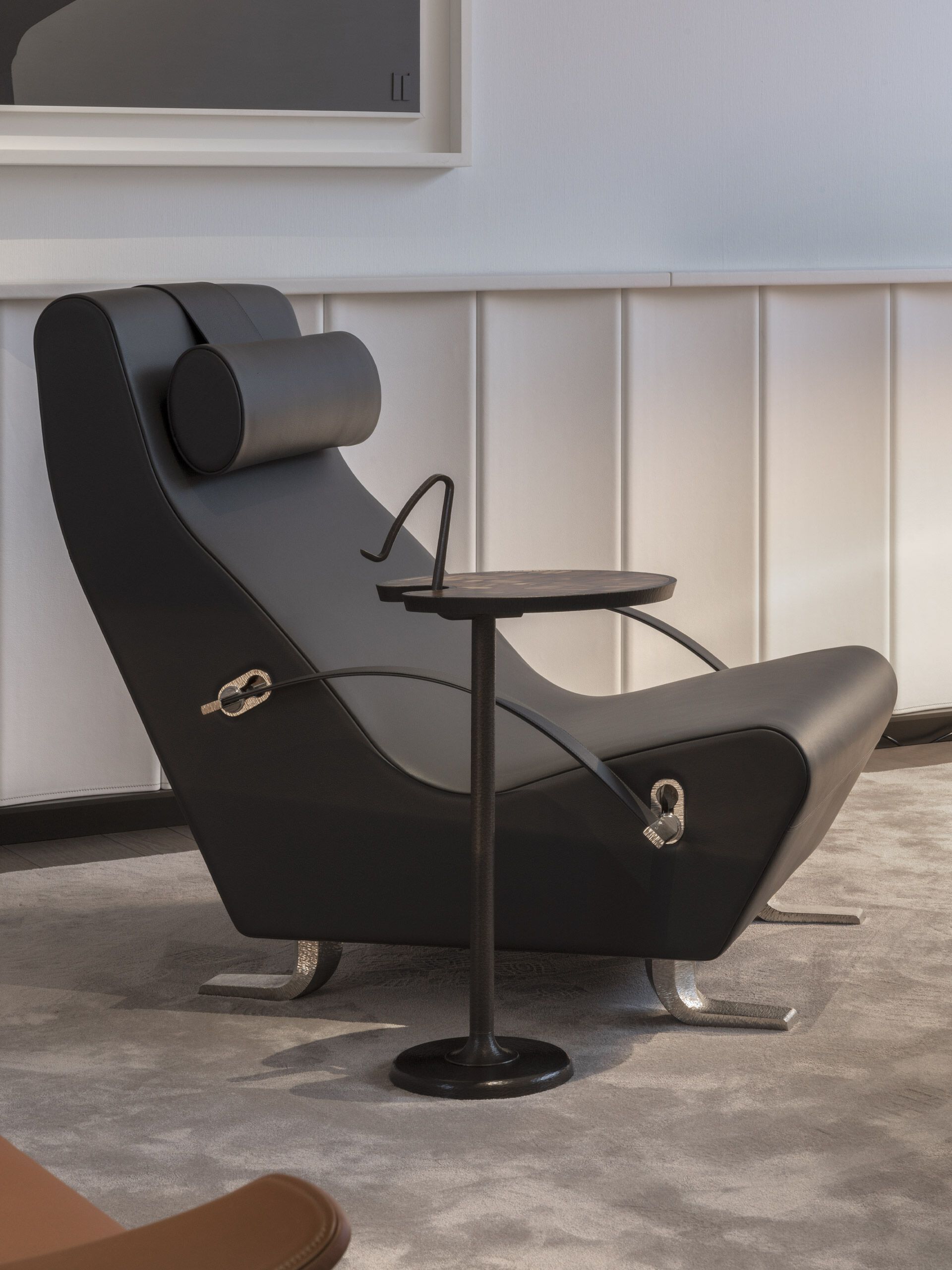 Кожаное кресло с подголовником Lorenzo Tondelli DUNE ARCH-00073621 - Вид №5