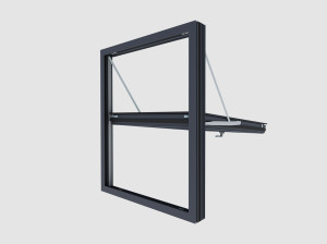 Алюминиевое парящее окно