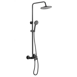 Душевая система Esko Marburg черная с 3 режимами распыления 89385949