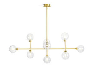 Подвесной светильник из боросиликатного стекла