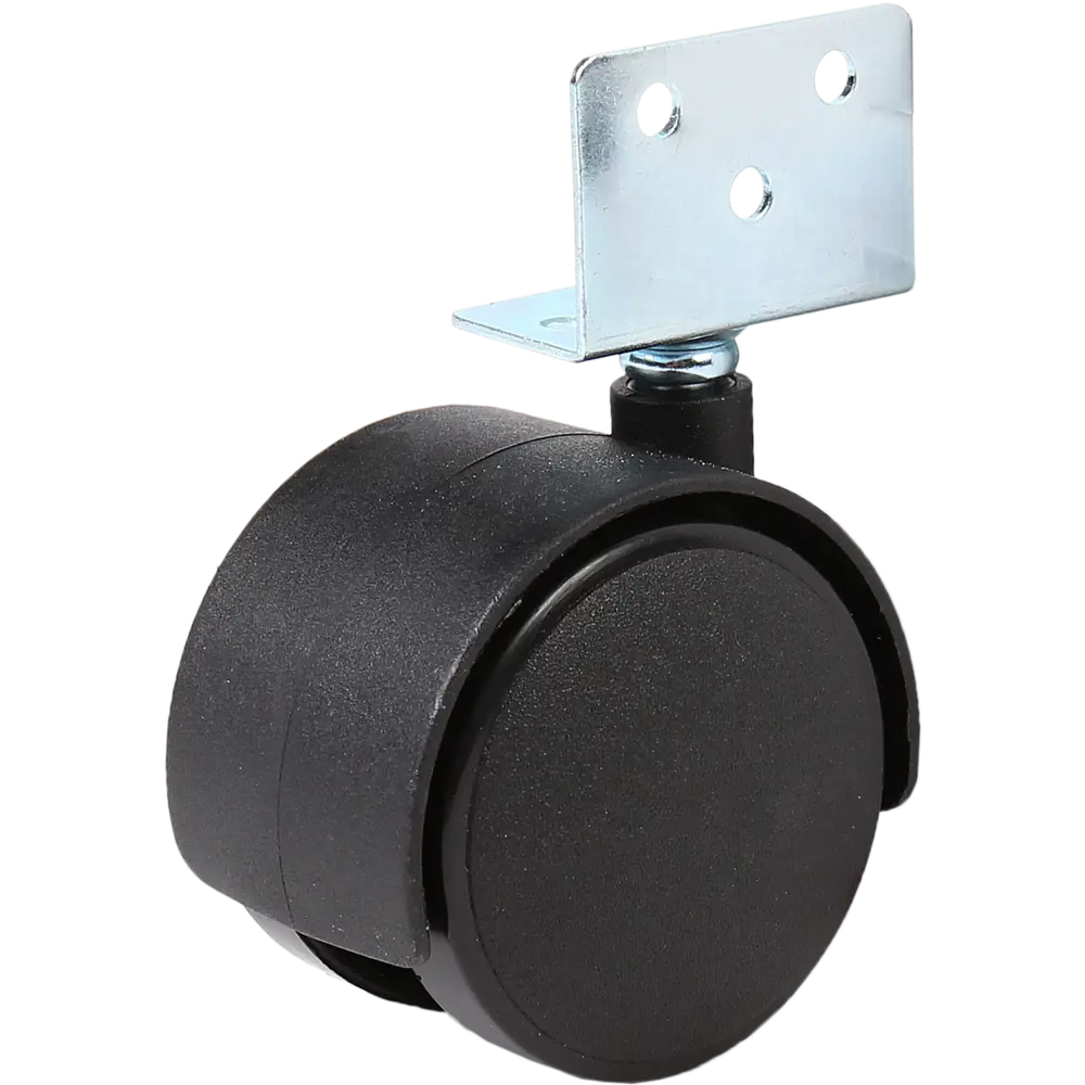 LARVIJ Поворотное колесо LW2S-50BL для мебели - 50 мм, до 50 кг 82584879 STLM-0030649
